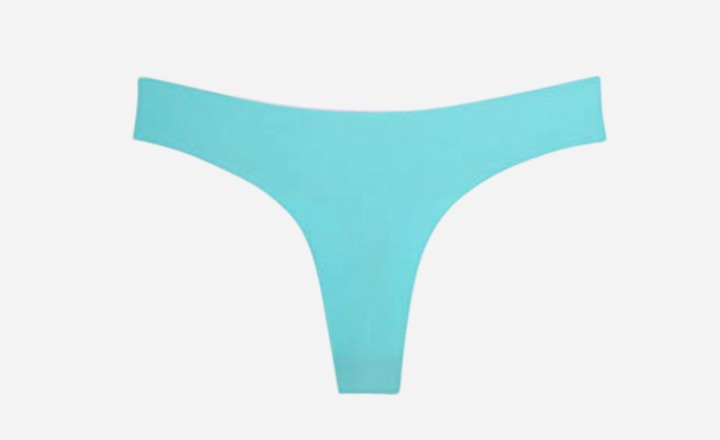 Wealurre Women's Microfiber Low Rise No Show Thong Pantie