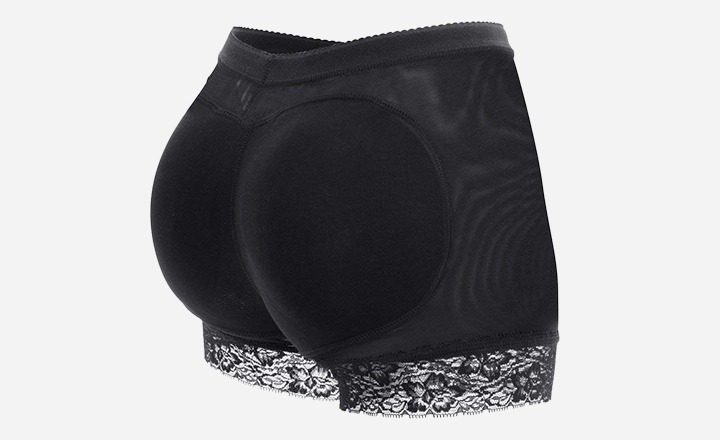 Kiwi Rata Seamless Butt Lifter Padded Lace Panties